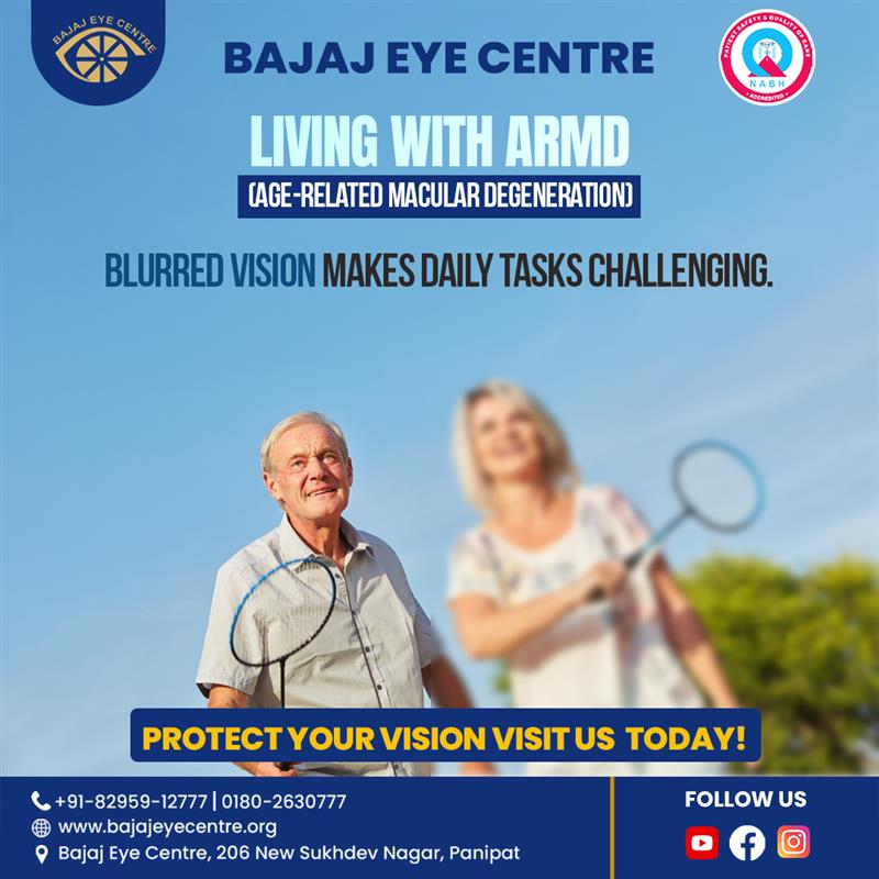 Age related macular Degeneration at Best Eye Hospital in Panipat