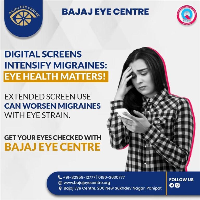 Comprehensive Eye Checkup Services in Panipat: Why Bajaj Eye Centre is Your Best Choice