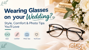 Wearing Glasses on your wedding? Style, Comfort & Photo Tips You’ll Love
