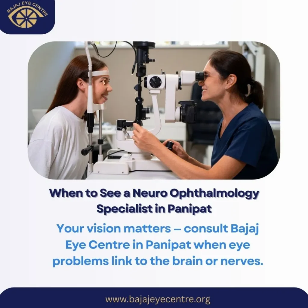 When to See a Neuro Ophthalmology Specialist in Panipat