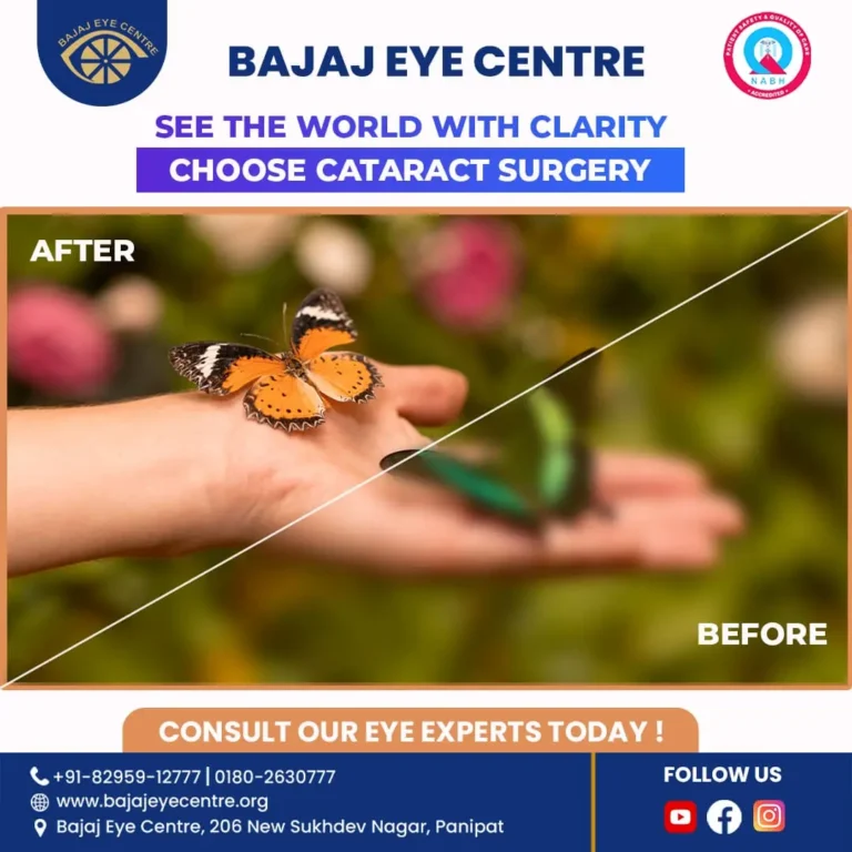 Cataract Eye Symptoms in India: How to Detect Vision Changes Before It’s Too Late