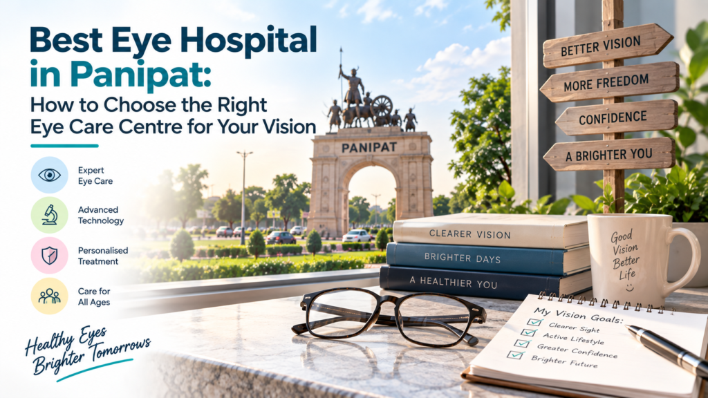 Best Eye Hospital in Panipat: How to Choose the Right Eye Care Centre for Your Vision